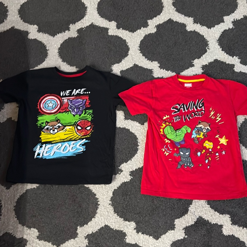 NWOT boys marvel tees bundle
